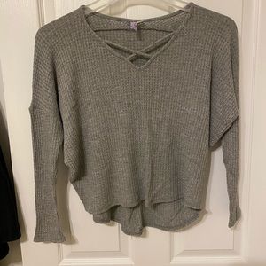 Grey sweater